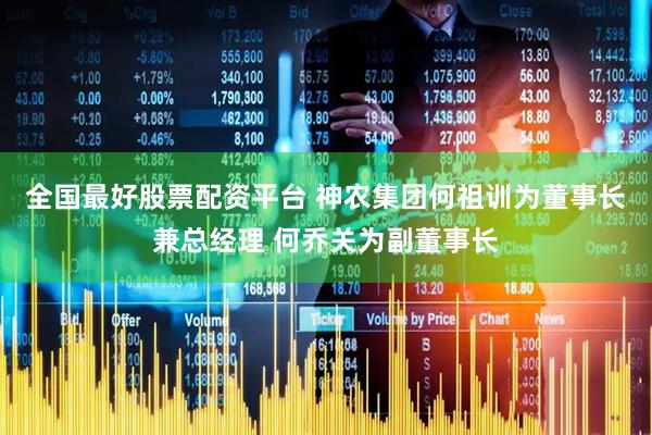 全国最好股票配资平台 神农集团何祖训为董事长兼总经理 何乔关为副董事长